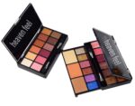 Heaven Feel Double deck 18 color matte and shine eyeshadow palette 32 g (Multicolor)