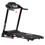 Hercules Adler T1600 2.5HP DC Motor Treadmill with 14 km/h Max Speed, 100 Kg Max User Weight, Auto Incline, Free Installation Assistance