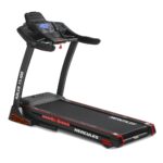 Hercules Fitness T5100 6.0 HP Peak DC Motorized Foldable Treadmill | 15 Level Auto Incline | MP3 Player Available | Max Speed 20 Km/Hr | Max User Weight 140 Kg