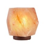 Hexagon Himalayan Carved Shape Salt Lamp