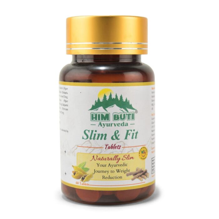 Himbuti Slim & Fit Weight Management Tablets, 120 Count, Ayurvedic Herbal Supplement