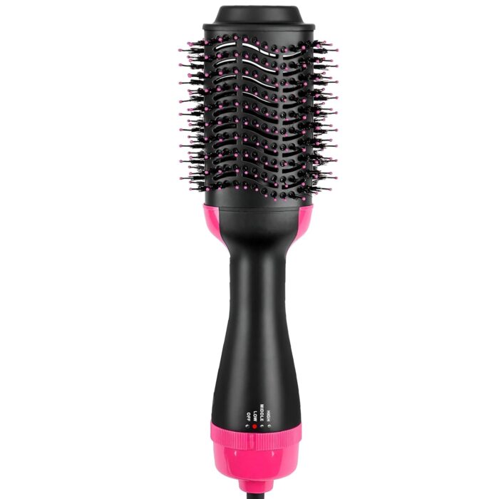 Hot Air Brush, 2-in-1 Hair Dryer and Volumiser, Ionic Technology, Adjustable Heat
