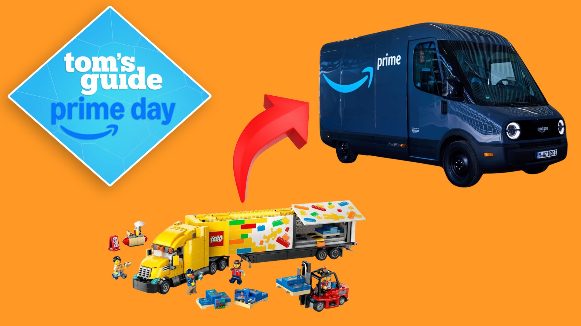 Lego Delivery truck