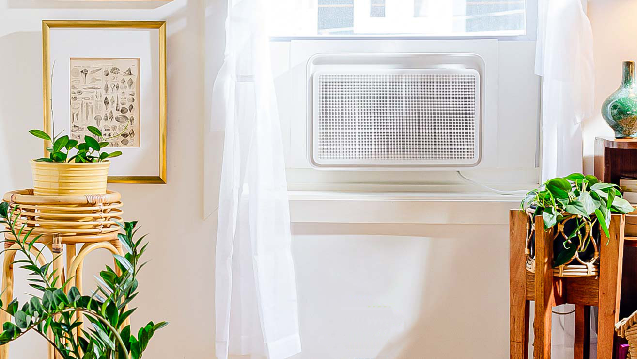 Windmill Air Conditioner in window