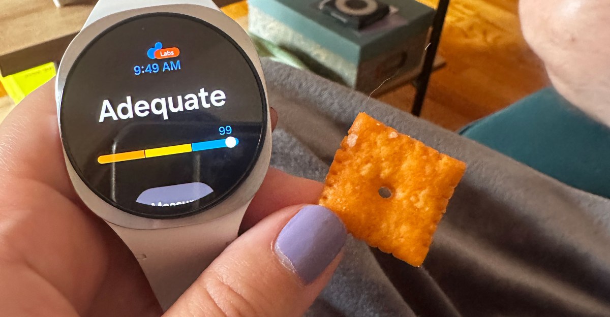 I ‘fooled’ Samsung’s new antioxidant feature with a Cheez-It