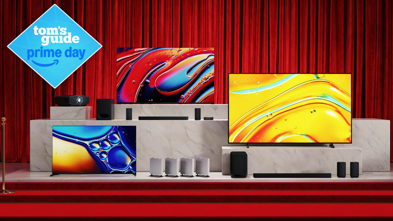 Sony TVs and audio products with Prime Day tag