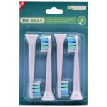 Jazzy Pearls®Replacement Toothbrush Heads Pack of 4 for Phillips Sonicare HX9024|Health & Beauty | Oral Care |4X Replacement Toothbrush Heads