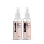 JustHuman 24 Hour Protection Hand Sanitizer Spray- 99.99% Effective Against Germs -70% Alcohol,Made With Usa Technology, Protective Bionic Shield, Skin Friendly And Safe For Kids (Pack Of 2, 50 Ml)