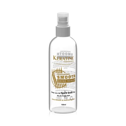 KERATINE PROFESSIONAL Smooth Shine Serum White | Keratin Nourishing Hair Treatment for Dry, Damaged, Frizzy Hair, Frizz Control | Infused with Keratin, Vitamin E - Coz Love is in the Hair, 100 Ml (1)