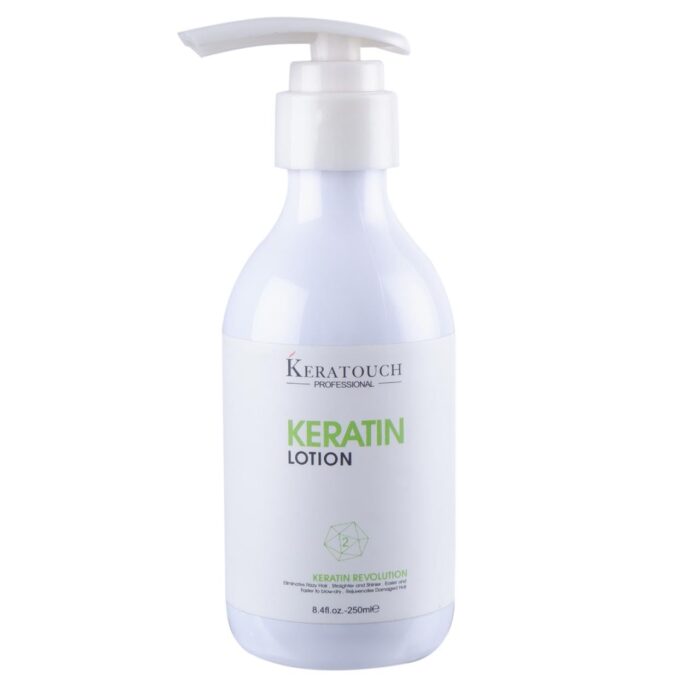 KERATOUCH Keratin hair Treatment lotion| 250ml Intensively Nourishes The hair | Repairs Your hair Inside Out, Control Frizzy Coarse & Unmanageable Hair| Intense hair repair Treatment for Dry Frizzy Hair