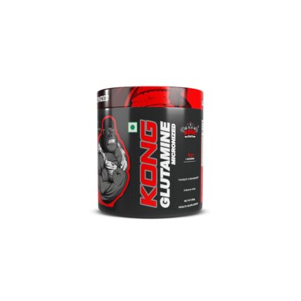 KONG GLUTAMINE Micronized (Unflavour), 50 Servings per container Health Supplement For Adults 18 Years and Above.