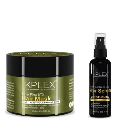 KPLEX BY KAMAKHYA PROFESSIONAL Fiber Plex BTX Hair Mask | Hair Serum Smoothening |Kplex butox home care spa kit combo Hair Serum Smoothening