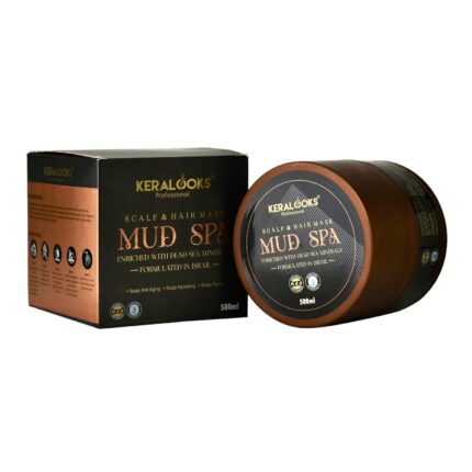 Keralooks professional® Scalp & hair mask |MUD SPA| (500ml)