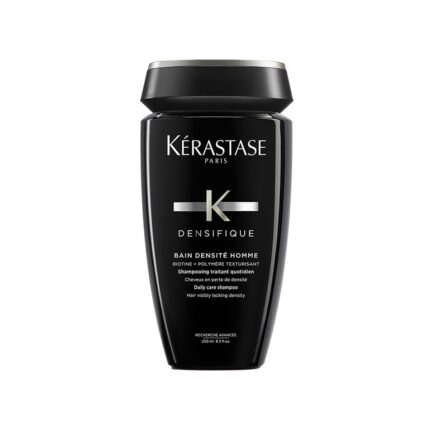 Kérastase Densifique Densité Homme Shampoo for Thin Hair 250ml | Hair Thickening Shampoo for Men | Volumizing Shampoo for Thin Hair | Infused with Biotin and Taurine