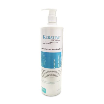 Keratin Shampoo Hair Treatment 1L - Biotin and Collagen Protein with Castor Oil for Curly Wavy and Straight Hair - Sulfate Free Product for Dry Damaged or Color Treated Hair