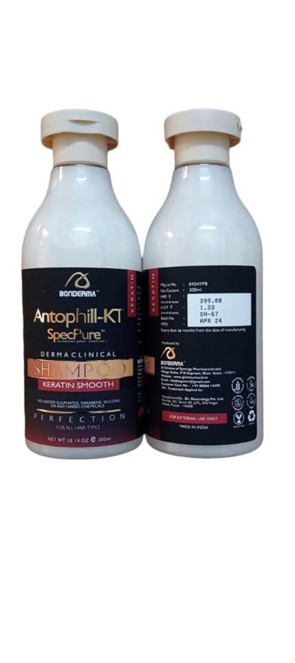Keratin Smooth Shampoo 300ml for Straighter Shinier Hair with Keratin & Argan Oil Nourishes Dry Hair Controls Frizz for Men & Women