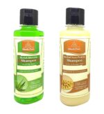 Khadi Pure Aloe Vera & Soya Protein Shampoo/Hair Cleanser, 210 Ml (Pack Of 2)