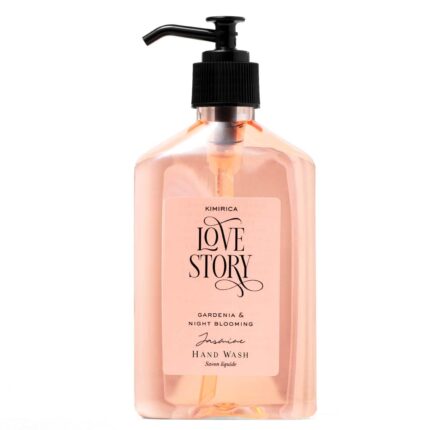 Kimirica Love Story Hand Wash | Goodness of Aloe Vera, Ginkgo Biloba & White Tea 100% Vegan & Paraben Free| Antibacterial Formula | Handwash For Deep clean liquid Handwash (270 ml)