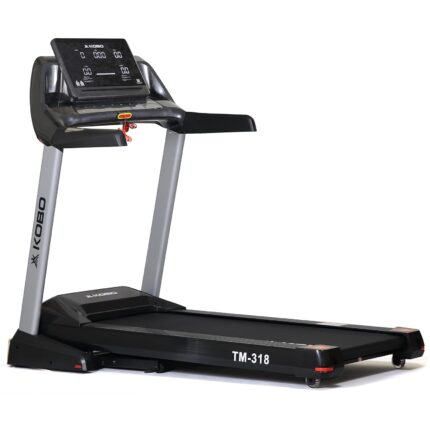 Kobo TM-318 Auto Incline 3 HP - 6 HP Peak DC Motorised Treadmill for Home Use with Bluetooth Connectivity APP, Free Installation Assistance