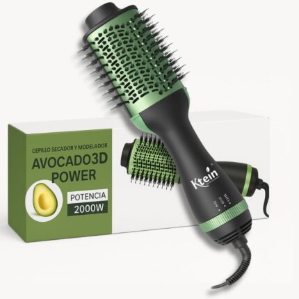 Ktein 4 in 1 Professional Hair Brush – Avocado 3D Power | 2000W Ceramic Styler