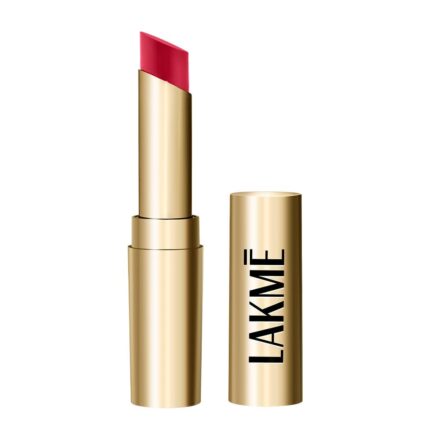 LAKMÉ Absolute Unreal 3D Slim Bullet Lipstick, Matte Finish With A Hint Of Shine, Intense Colour Payoff In Just A Single Stroke, Longlasting, Lipstick, Maroon Magic