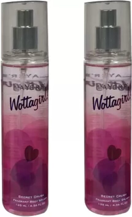 LAYER'R SECRET CRUSH (PACK OF 2) Deodorant Spray - For Women (135 ml, Pack of 2)