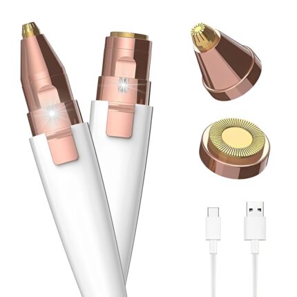 LIVALLY Portable eyebrow trimmer for, epilator for women, facial hair remover for women,Face, Lips, Nose Hair Removal Electric Trimmer (facial epilator machine)