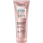 L'Oreal Paris Bonding Shampoo for Color Treated Hair, Strengthens and Repairs Weak Hair Bonds, Sulfate Free & Vegan Hair Care, EverPure, 200ml