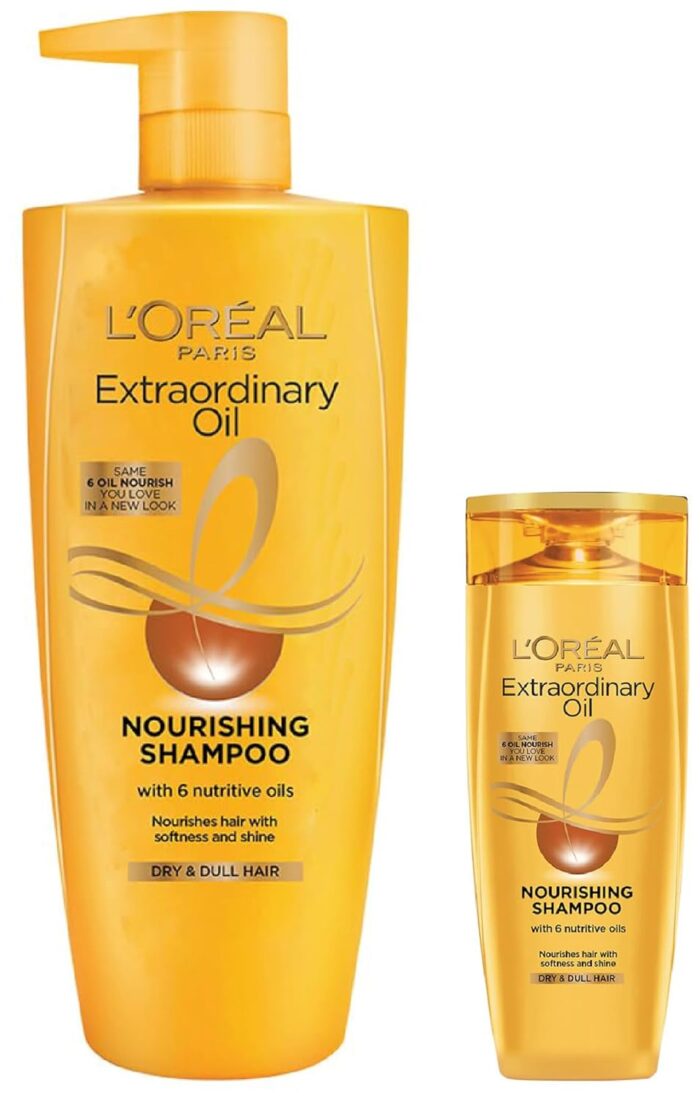 L'Oreal Paris Extraordinary Oil Nourishing Shampoo For Dry & Dull Hair & L'Oreal Paris Extraordinary Oil Nourishing Shampoo For Dry & Dull Hair