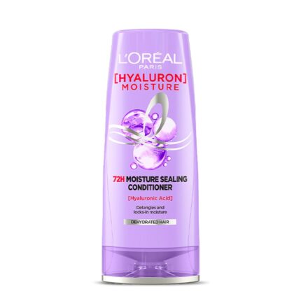 L'Oréal Paris Moisture Sealing Conditioner, With Hyaluronic Acid, For Dry & Dehydrated Hair, Adds Shine & Bounce, Hyaluron Moisture 72H, 71.5ml