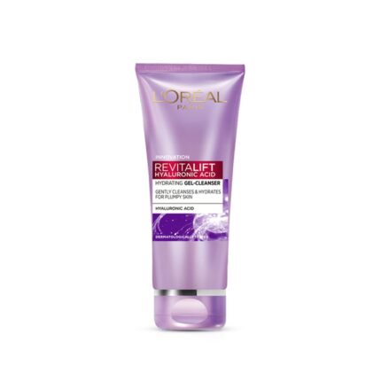 L'Oreal Paris Revitalift Gel Cleanser, Gentle Cleansing and Hydration, With Hyaluronic Acid, 50ml