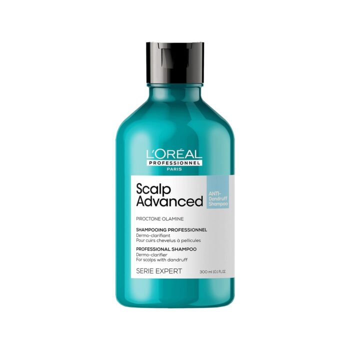 L'Oréal Professionnel Serie Expert Instant Clear Shampoo | For anti-dandruff action | Soothes the scalp & controls flakes (300ml)