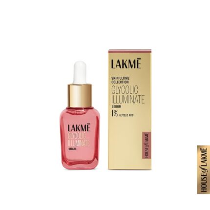 Lakme Glycolic Illuminate Serum 15 ml| 1% Glycolic Acid Reduces Dullness & Improves Texture