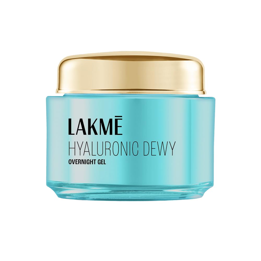 Lakme Hyaluronic Dewy Overnight Gel with Hyaluronic Acid 50G