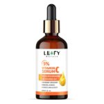 LeafyNature Vitamin C Face Serum for Glowing Skin, Anti-Aging, Dark Spot Removal, Skin Brightening – With Hyaluronic Acid & Niacinamide – For Men & Women – 30ml (Pack Of 1)