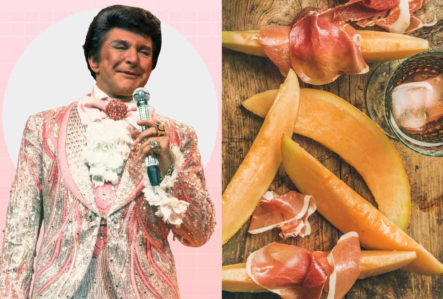 Liberace’s 2-Ingredient Melon and Prosciutto Appetizer