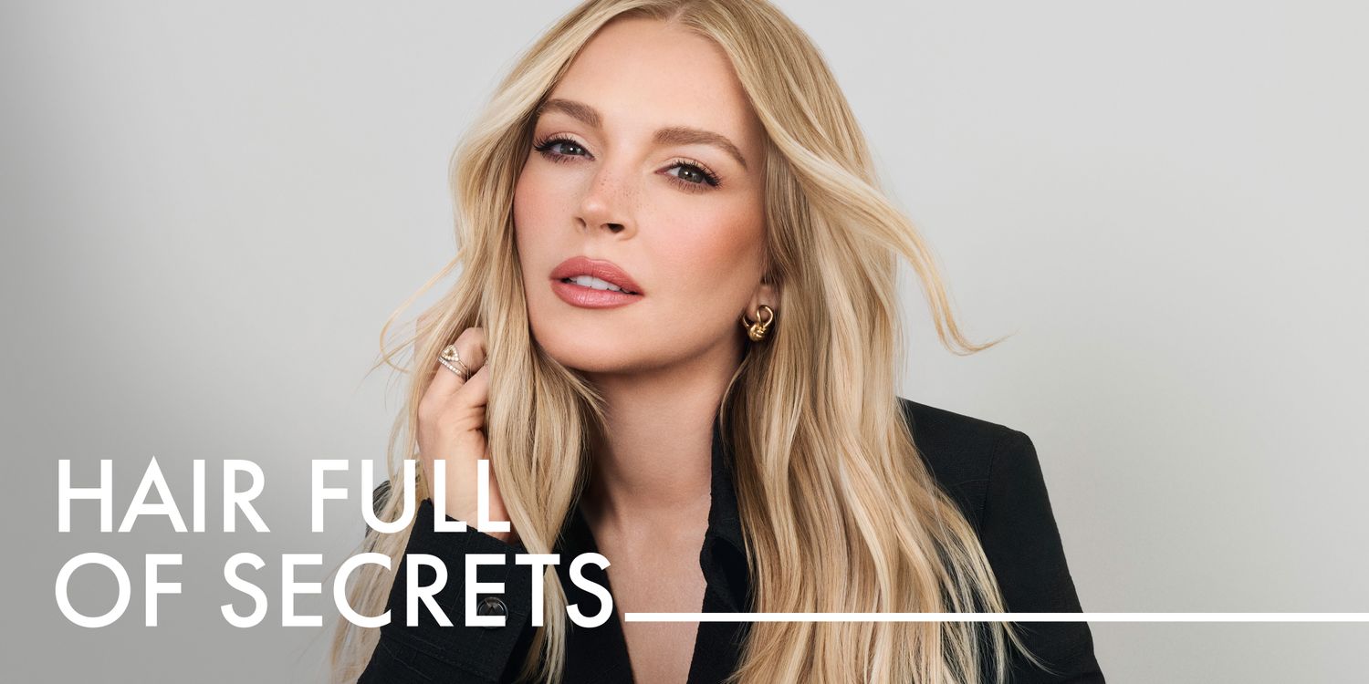 Lindsay Lohan Shares All the Secrets Behind Her “Soft Gloss Blonde”