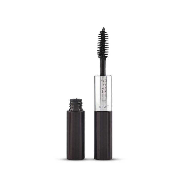 Lotus Make-up Proedit Day & Night Mascara | 2-in-1 Voluminising Mascara | Lengthening & Buildable Formula | Waterproof, Long Lasting | 13g