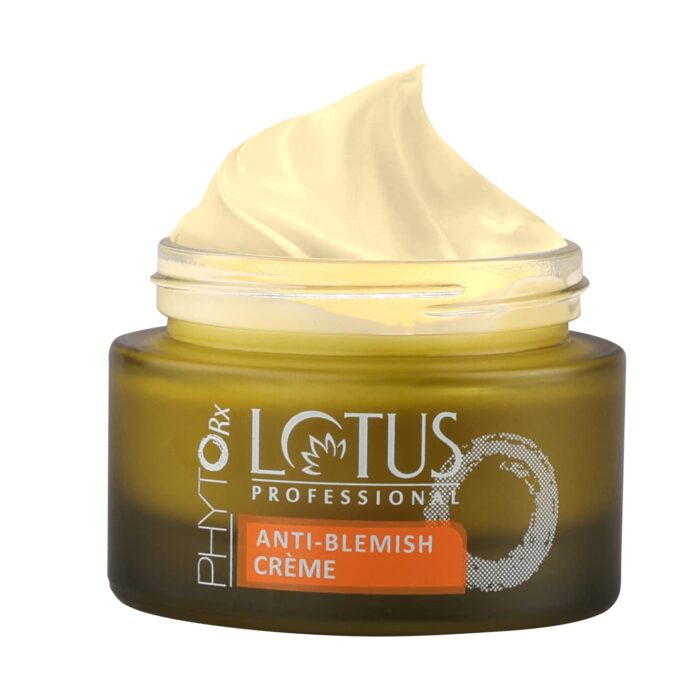 Lotus Professional PhytoRx ANTI-BLEMISH Face Cream | Skin Clarifying | Dark spots & Acne Scars | Fades Pigentation & Blemishes| Paraben Free | For Women and Men| Suitable For All Skin Types| 50g