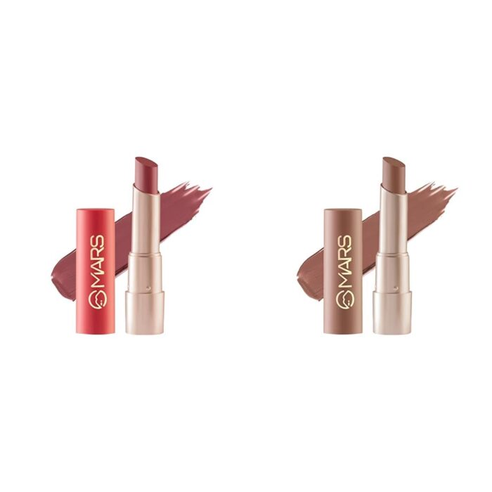 MARS Creamy Matte Long Lasting Lipstick for Women | Creamy Lipstick | Single Swipe Application