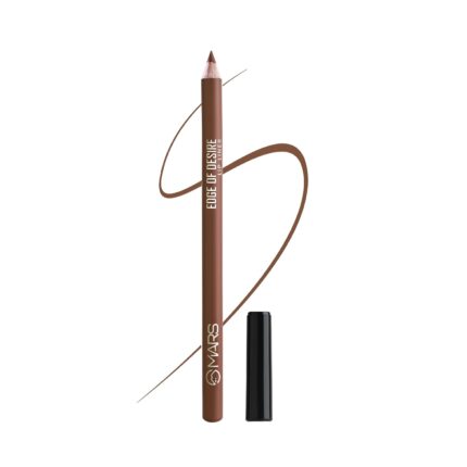 MARS Matte Liner | One Swipe Smooth Application | Long Lasting Lip Pencil | (1.6gm) (12-Brown Mocha) (Satin)