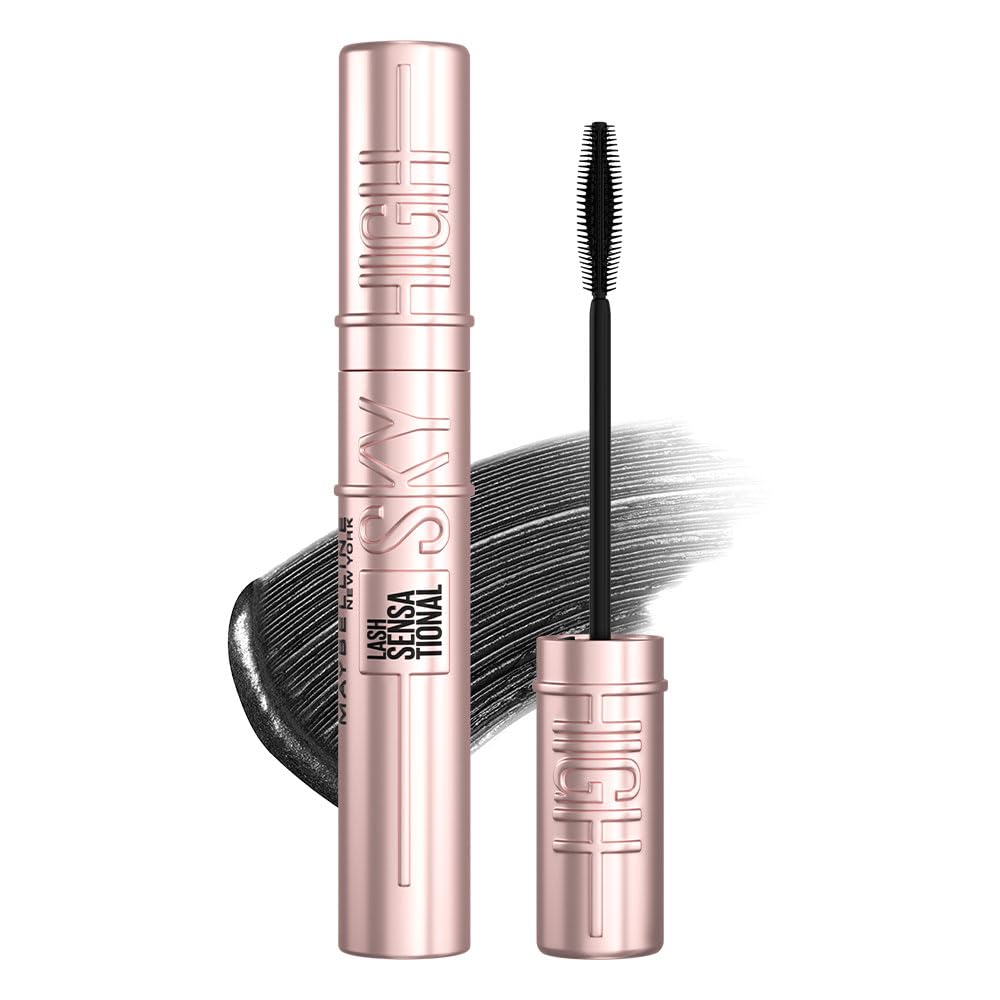 MAYBELLINE Mascara Waterproof Sky High 01 Black.
