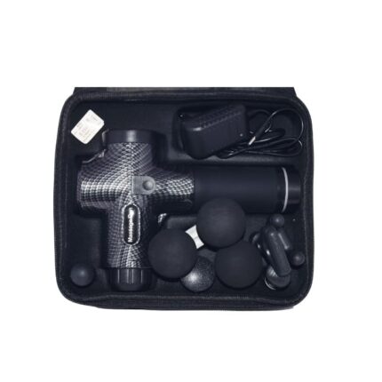 MINGGO Muscle Body Massager Gun with 6-Interchangeable Applications, for Pain and Stress Relief Percussion Massager for Full Body Pain Relief of Neck, Back, Foot for Men & Women