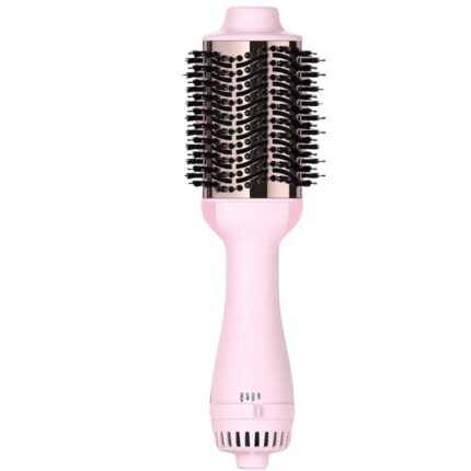 MIPPO® Hot Air Brush for Hair Styling Hair Volumizer Blow Dryer Brush | Ceramic Tourmaline Coated | Ionic Technology | Hair Dryer & Styling Comb for Fluffy, Wavy & Large Curls