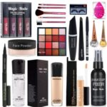 Magic Huda Professional Beauty Parlour HD Makeup Combo Kit For Women & Girls All Products In 1 Box Pack of-16