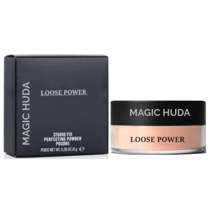 Magic Huda Professional Waterproof Compact Loose Face Powder For All Type Of Makeup - Natural, Beige, 100 G