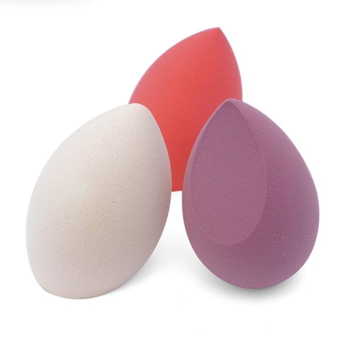 Makeup Sponge Set, Beauty Blender, Easy to clean, maintain & store, Suitable for Sensitive Skin, Free Wet and Dry Makeup, For Seamless Makeup Application, Resuable sponge