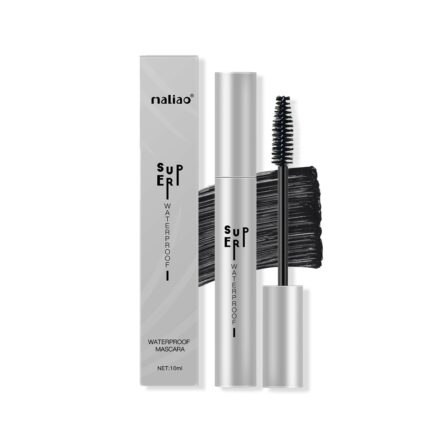 Maliao Long Lasting Super Waterproof Mascara & Defined Volume with No Clump, Gives Lashes Intense Volumising, Suitable for Sensitive Eyes, Soft Fibre Brush Washable, Natural Finish Black, 10ml
