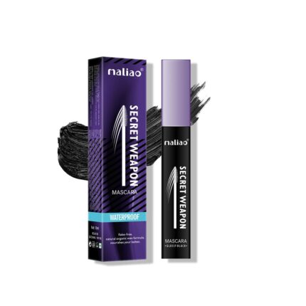 Maliao Secret Weapon Waterproof Mascara | Long-Lasting & Smudge-Proof | Volumizing & Lengthening | Clump-Free Formula | 10ml