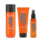 Matrix Opti.Care Professional Shampoo + Conditioner + Serum Combo for Salon Smooth Straight Hair | Control Frizzy Hair for up to 4 Days | With Shea Butter | No Added Parabens (200 ml + 98 g + 100 ml )